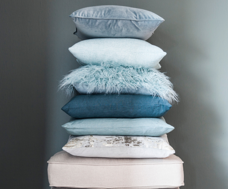 Variety of cushions Variety of cushions