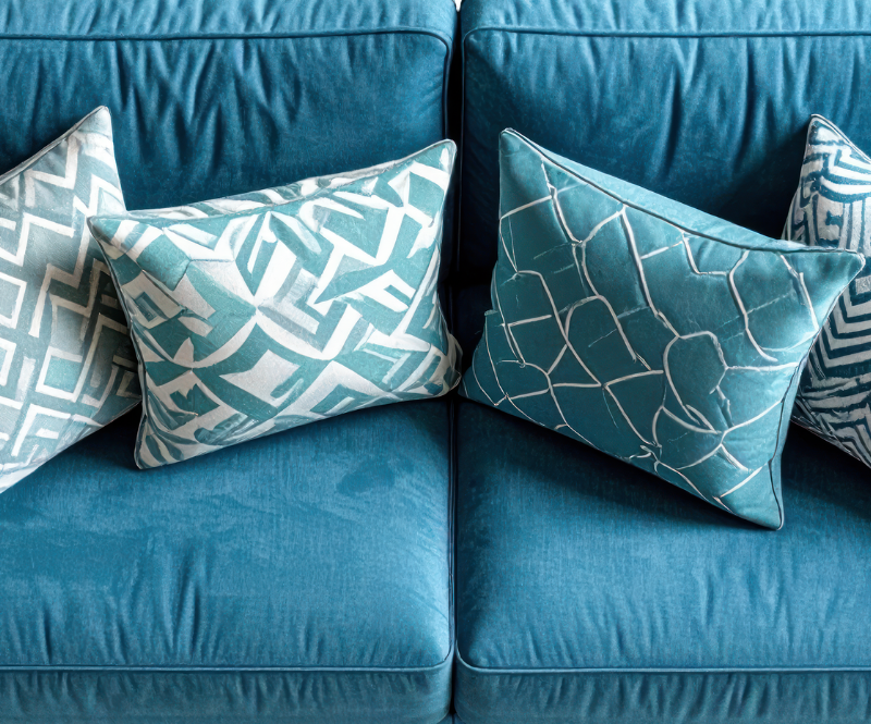 Patterned cushions Patterned cushions